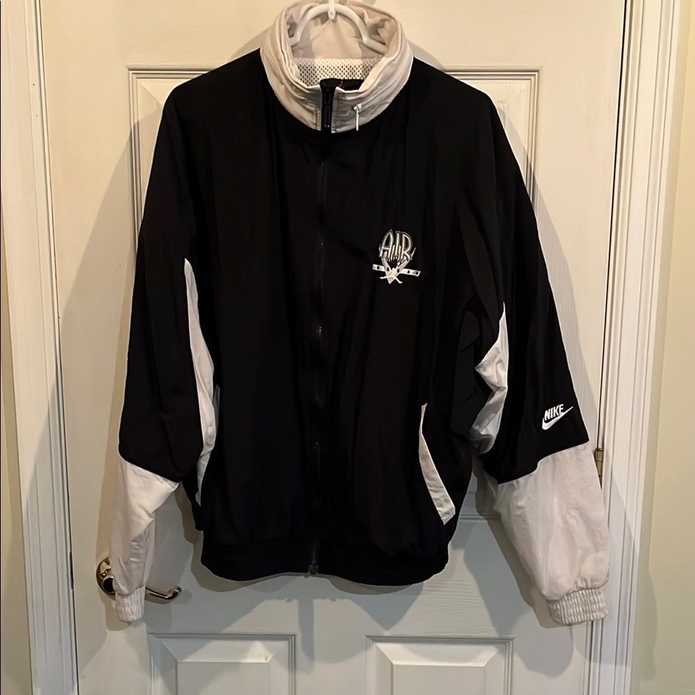 Air Jordan Black and White Track Jacket